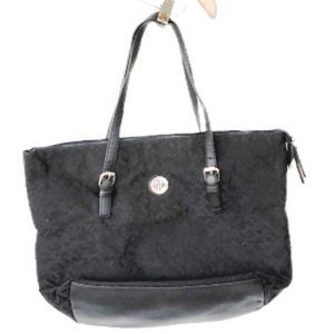 Tommy Hilfiger black tote handbag